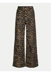 JJXX Spodnie materiałowe Sarah 12273087 Brązowy Wide Leg. Kolor: brązowy. Materiał: bawełna #8