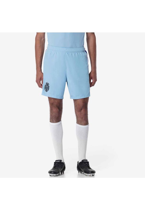 Kappa - Spodenki bramkarskie AS Monaco Kombat Ryder 2024/25. Kolor: niebieski. Sport: piłka nożna