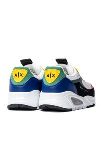 Sneakersy męskie kolorowe Armani Exchange XUX121 XV540 K670. Wzór: kolorowy #3