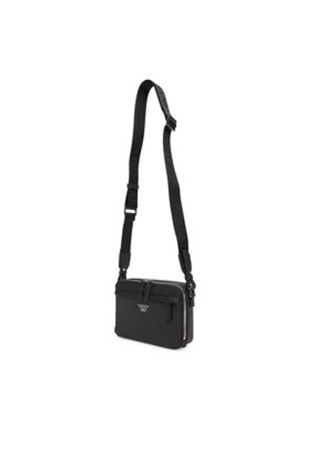Emporio Armani Torebka EM001186 AF13805 UC001 Czarny. Kolor: czarny. Materiał: skóra