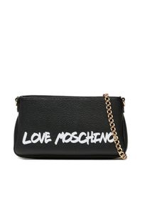 Love Moschino - LOVE MOSCHINO Torebka JC4255PP0HK1300A Czarny. Kolor: czarny. Materiał: skórzane #1