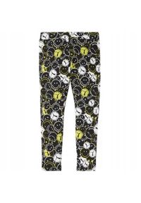 Puma - Legginsy Dziecięce SmileyWorld Z Nadrukiem Na Całej Powierzchni. Kolor: czarny. Wzór: nadruk. Styl: sportowy #1