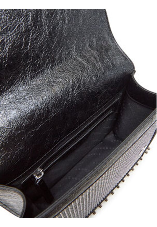 John Richmond Torebka RWP25492BO Czarny. Kolor: czarny. Materiał: skórzane