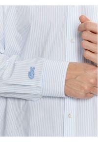 Lacoste Koszula CH4548 Błękitny Relaxed Fit. Kolor: niebieski. Materiał: bawełna #3