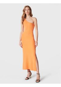 Seafolly Sukienka letnia One 54922-KN Pomarańczowy Slim Fit. Kolor: pomarańczowy. Sezon: lato