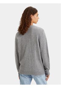 Levi's® Sweter Original Housemark A4320-0000 Szary Standard Fit. Kolor: szary. Materiał: syntetyk