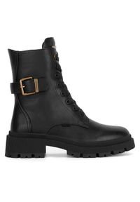 MEXX Trzewiki MI001712943W Czarny. Kolor: czarny. Materiał: skóra
