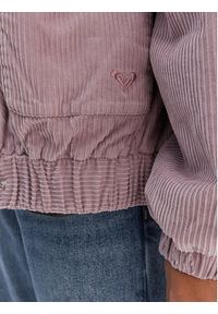 Roxy Kurtka przejściowa Slow Song II ERJJK03646 Fioletowy Relaxed Fit. Kolor: fioletowy. Materiał: bawełna #3