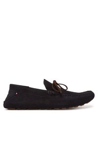 TOMMY HILFIGER - Mokasyny Tommy Hilfiger. Kolor: niebieski