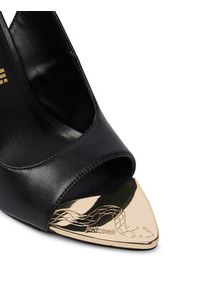 Just Cavalli Sandały 80RA3S56 ZPB90 Czarny. Kolor: czarny. Materiał: skóra #4