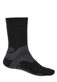 BRIDGEDALE - Skarpety trekkingowe Bridgedale Hike Mid Merino P Boot. Kolor: czarny. Sport: outdoor
