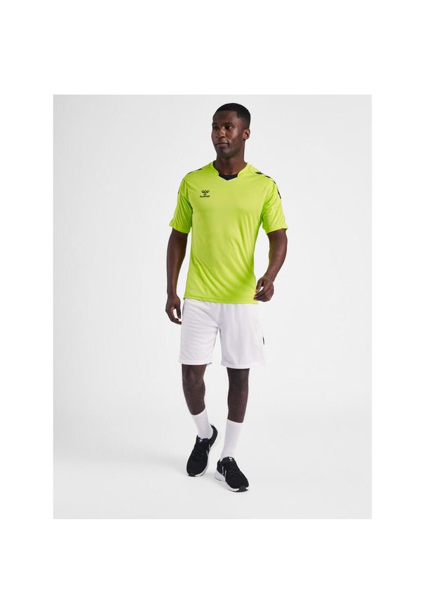 Jersey Hummel hmlhmlCORE. Kolor: żółty, wielokolorowy, zielony. Materiał: jersey. Sport: fitness, piłka nożna