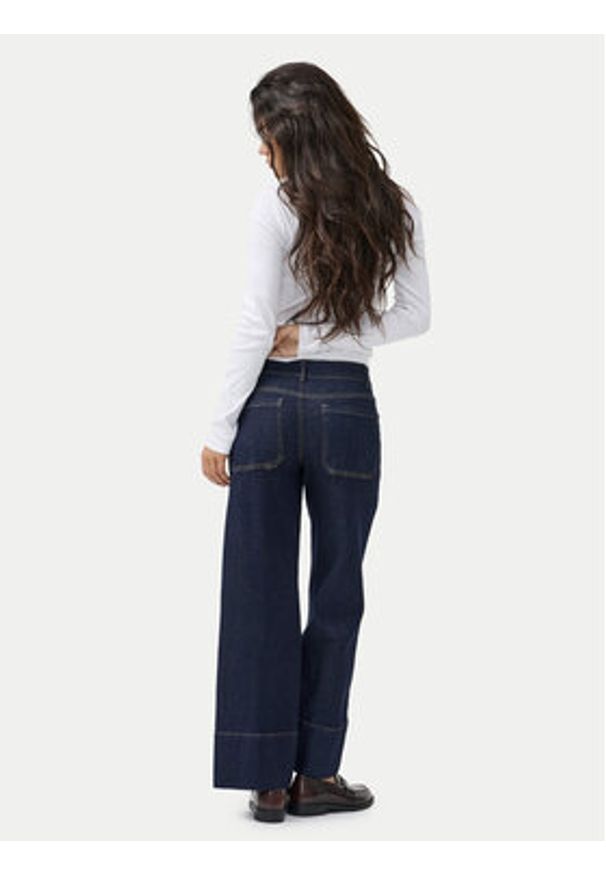 only - ONLY Jeansy Onlmadison 15370485 Niebieski Wide Leg. Kolor: niebieski