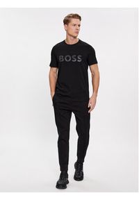 BOSS - Boss T-Shirt Mirror 1 50506363 Czarny Regular Fit. Kolor: czarny. Materiał: bawełna #4