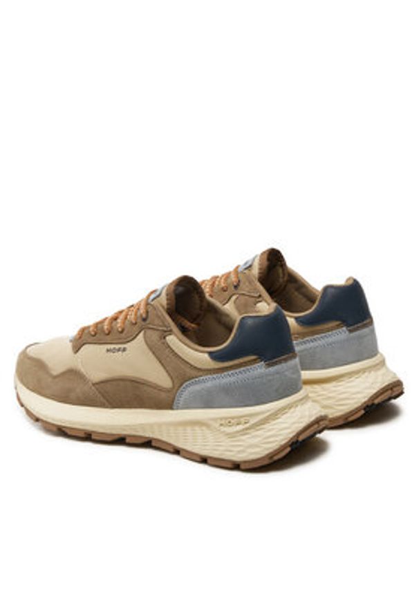 HOFF Sneakersy Nairobi II 22435603 Beżowy. Kolor: beżowy. Materiał: zamsz, skóra