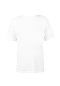Xagon Man T-shirt "Oversize" | A22082 ZX 76LT | Mężczyzna | Kremowy. Kolor: kremowy. Materiał: bawełna. Wzór: aplikacja #4