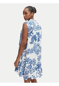 Iconique Sukienka letnia Daphne IC26-036 Niebieski Regular Fit. Kolor: niebieski. Materiał: wiskoza. Sezon: lato #2