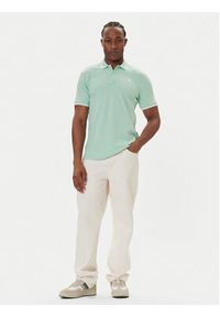 G-Star RAW - G-Star Raw Polo Dunda D17127-5864 Zielony Slim Fit. Typ kołnierza: polo. Kolor: zielony. Materiał: bawełna