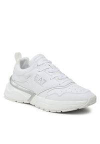 EA7 Emporio Armani Sneakersy X7X007 XK310 N069 Biały. Kolor: biały. Materiał: skóra