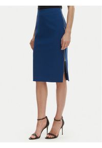 Rinascimento Spódnica ołówkowa CFC0127985003 Niebieski Slim Fit. Kolor: niebieski. Materiał: syntetyk #1