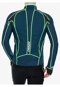CRAZY - Bluza rozpinana męska Crazy Pull Acceleration. Kolor: zielony. Sezon: zima. Sport: narciarstwo