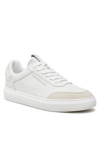 Calvin Klein Jeans Sneakersy Casual Cupsole High/Low Freq YM0YM00670 Biały. Okazja: na co dzień. Kolor: biały #5