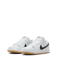 buty Nike SB Dunk Low Pro ISO White Gum. Kolor: szary. Materiał: guma