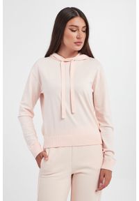 Max Mara Leisure - Sweter Classe MAX MARA LEISURE. Typ kołnierza: kaptur. Materiał: wiskoza, tkanina, prążkowany. Długość rękawa: długi rękaw. Długość: długie #4