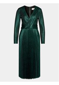 Nissa Sukienka koktajlowa RS14456 Zielony Regular Fit. Kolor: zielony. Materiał: syntetyk. Styl: wizytowy #8