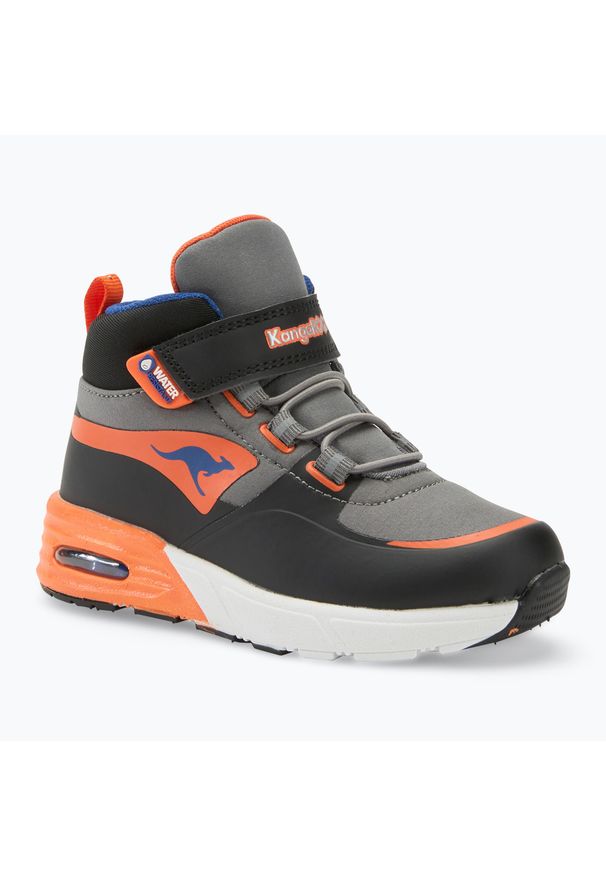 KangaRoos - Buty dziecięce KangaROOS K-XI Creed Mid EV. Kolor: szary, wielokolorowy, pomarańczowy