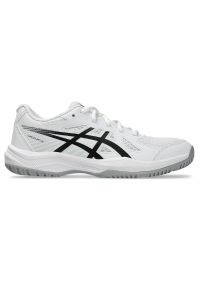 Buty Asics do siatkówki białe junior. Kolor: biały. Szerokość cholewki: normalna. Sport: siatkówka