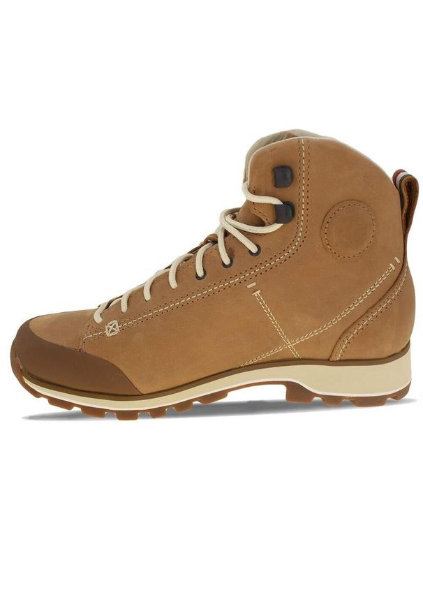 Buty trekkingowe damskie Dolomite Cinquantaquattro High FG GTX. Kolor: wielokolorowy, żółty, brązowy. Styl: sportowy