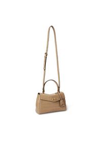 Lauren Ralph Lauren - LAUREN RALPH LAUREN Torebka 431P15617001 Beżowy. Kolor: beżowy. Materiał: skórzane #6