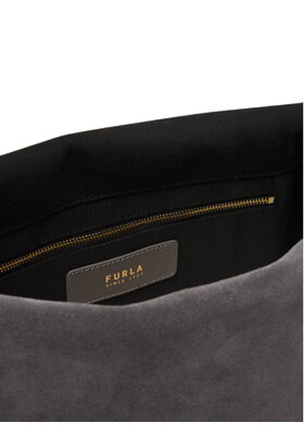 Furla Torebka WB01804 BX4185 IT 4283S Szary. Kolor: szary. Materiał: skórzane
