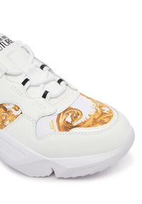 Versace Jeans Couture Sneakersy 80VA3SU7 ZSE19 G03 Biały. Kolor: biały. Materiał: skóra #4