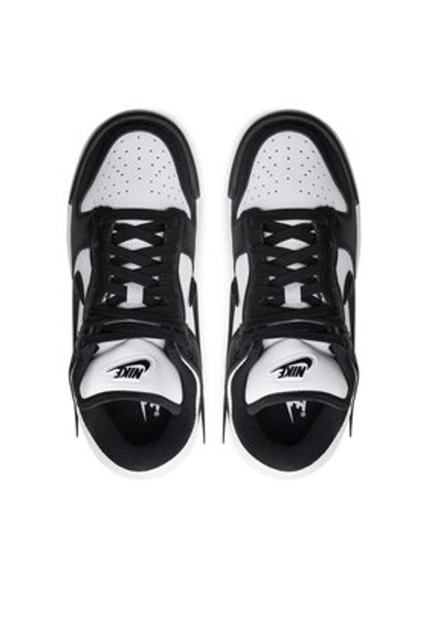 Nike Sneakersy Dunk Low Twist DZ2794 001 Czarny. Kolor: czarny. Materiał: skóra