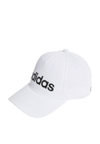 Adidas - Daily Cap. Kolor: biały, czarny, wielokolorowy. Materiał: materiał. Styl: klasyczny