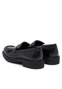 ecco - ECCO Mokasyny 23285301001 Czarny. Kolor: czarny. Materiał: skóra #5