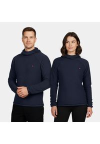 Bluza Primaloft męska Alpinus Eio. Kolor: niebieski. Materiał: polar. Technologia: Primaloft. Sport: turystyka piesza #1