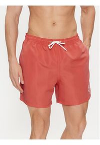 Jack & Jones - Jack&Jones Szorty kąpielowe Jpstbeach 12249449 Pomarańczowy Regular Fit. Kolor: pomarańczowy. Materiał: syntetyk #13