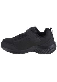 skechers - Buty sportowe Sneakersy chłopięce, Skechers Bounder-Dripper Drop. Zapięcie: rzepy. Kolor: czarny. Materiał: materiał. Szerokość cholewki: normalna. Sport: turystyka piesza