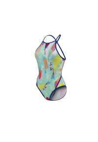 Strój kąpielowy damski jednoczęściowy treningowy na basen Arena Mermaid. Kolor: zielony