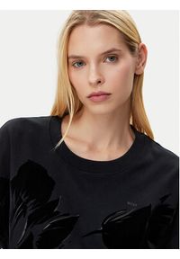 BOSS T-Shirt 50532093 Czarny Relaxed Fit. Kolor: czarny. Materiał: bawełna