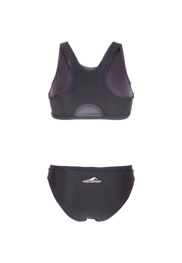 AQUAFEEL - Strój kąpielowy damski Aquafeel Bikini Racerback. Kolor: czarny