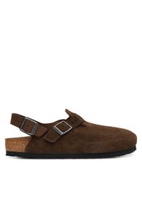 Birkenstock Sandały Tokio 1032025 Brązowy. Kolor: brązowy. Materiał: skóra, zamsz #1
