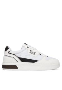 EA7 Emporio Armani Sneakersy 7X000650 AF23102 MZ021 Biały. Kolor: biały. Materiał: skóra #1