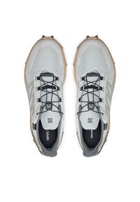 salomon - Salomon Buty do biegania Supercross 4 Gore-Tex L47594300 Szary. Kolor: szary. Materiał: materiał. Technologia: Gore-Tex #4