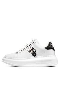 Karl Lagerfeld - KARL LAGERFELD Sneakersy KL62530 Biały. Kolor: biały. Materiał: skóra #10