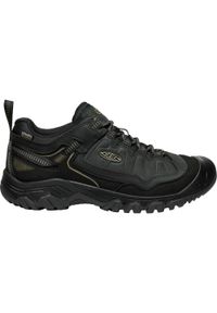 keen - Buty trekkingowe męskie Keen Targhee Iv Wp. Zapięcie: sznurówki. Kolor: czarny. Materiał: materiał, skóra. Szerokość cholewki: normalna