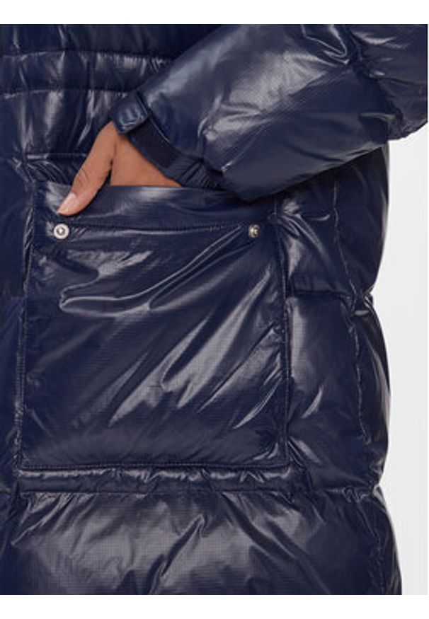 Tommy Jeans Kurtka puchowa Alaska DW0DW16573 Granatowy Regular Fit. Kolor: niebieski. Materiał: syntetyk